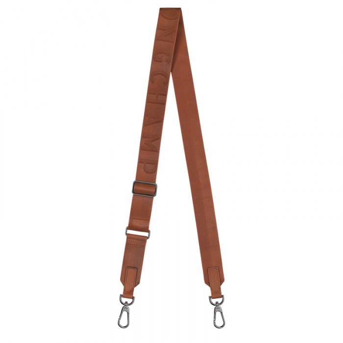 Longchamp Women's Le Pliage Xtra Shoulder strap Cognac - Canvas | Cognac