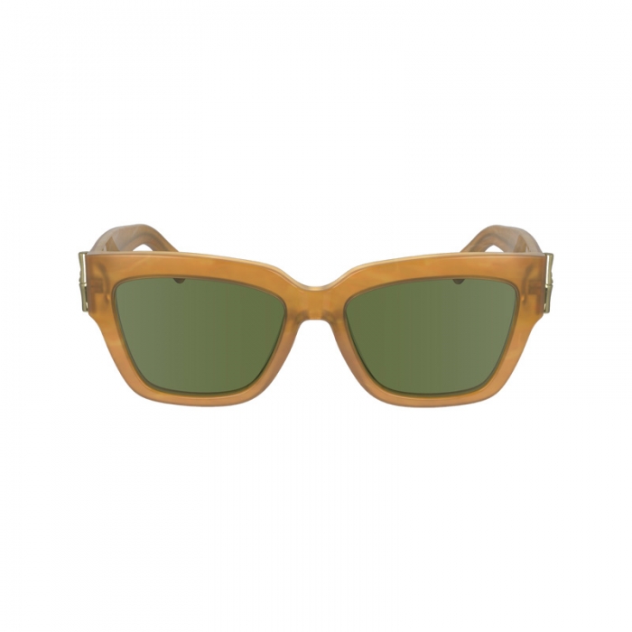 Longchamp Women's Fall-Winter 2023 Collection Sunglasses Honey - Metal | Honey