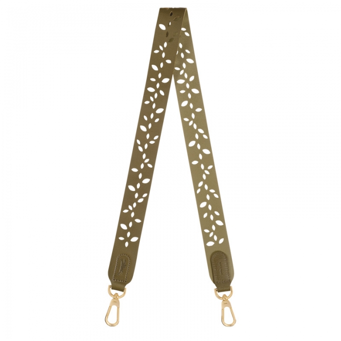 Longchamp Women's Végétal Shoulder strap Artichoke - Leather | Artichoke