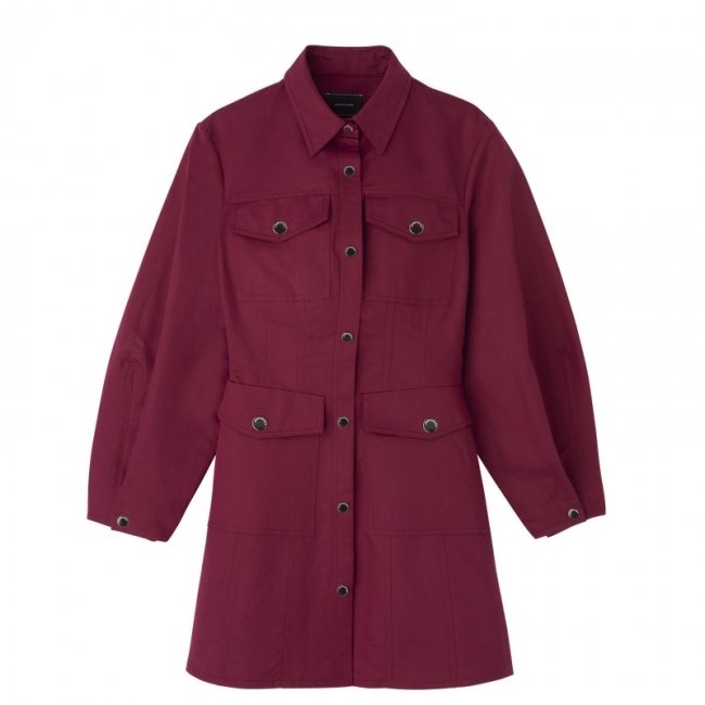 Longchamp Women's Dress Beetroot - Canvas | Beetroot
