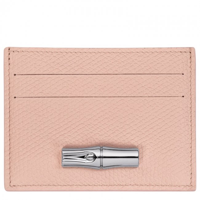 Longchamp Women's Le Roseau Card holder Ballerina - Leather | Ballerina