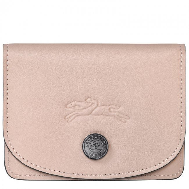 Longchamp Women's Le Pliage Xtra Card holder Nude - Leather | Nude
