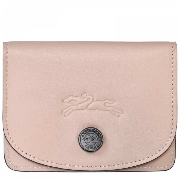 Longchamp Women's Le Pliage Xtra Card holder Nude - Leather | Nude