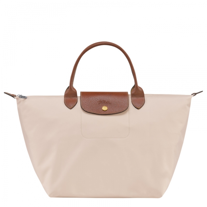 Longchamp Women's Le Pliage Original M Handbag Paper - Recycled canvas | Paper