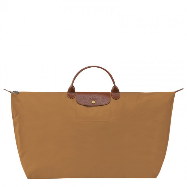 Longchamp Women's Le Pliage Original XL Travel bag Fawn - Recycled canvas | Fawn