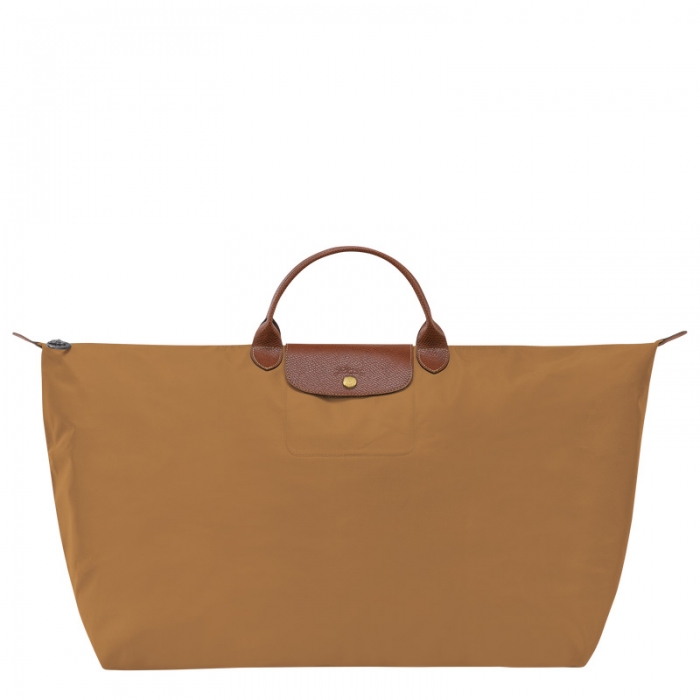 Longchamp Women's Le Pliage Original XL Travel bag Fawn - Recycled canvas | Fawn