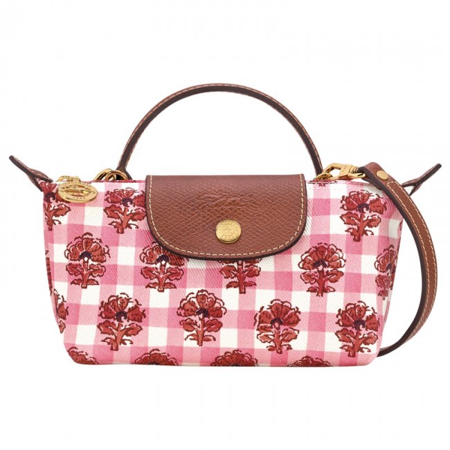 Longchamp Women's Le Pliage Collection XS Pouch Blush - Canvas | Blush