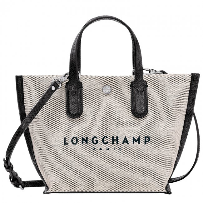Longchamp Women's Essential XS Handbag Ecru - Canvas | Ecru