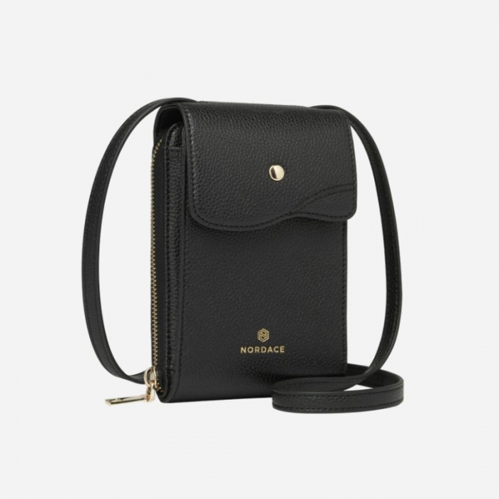 Nordace Bags - Pollina Vegan Phone Crossbody Bag-Black | New Arrivals