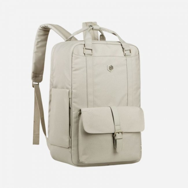 Nordace Backpacks - Eclat Re:Life Smart Backpack-Beige | New Arrivals
