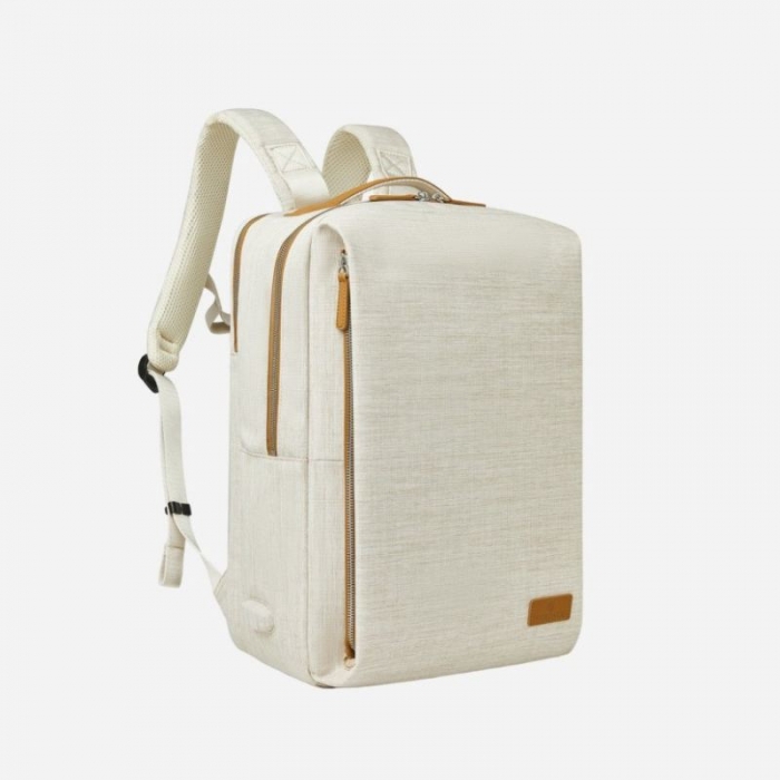 Nordace Backpacks - Siena Pro 15 Backpack-Beige | New Arrivals