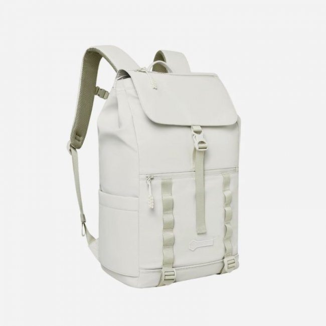 Nordace Backpacks - Edin Large Flap Backpack-Light Gray | New Arrivals