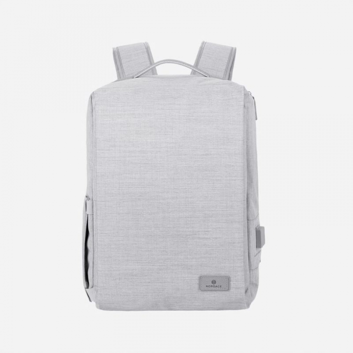Nordace Backpacks - Siena II Smart Backpack-Light Gray | New Arrivals