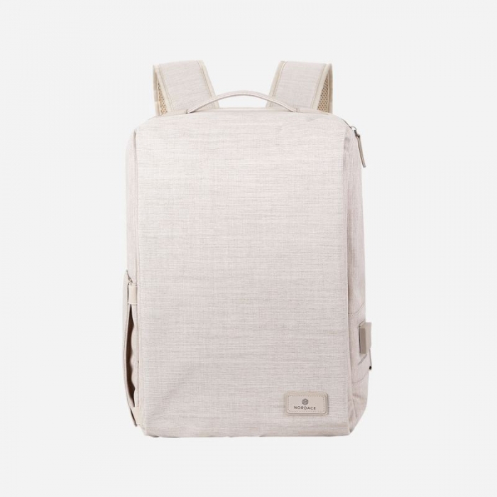 Nordace Backpacks - Siena II Smart Backpack-Beige | New Arrivals