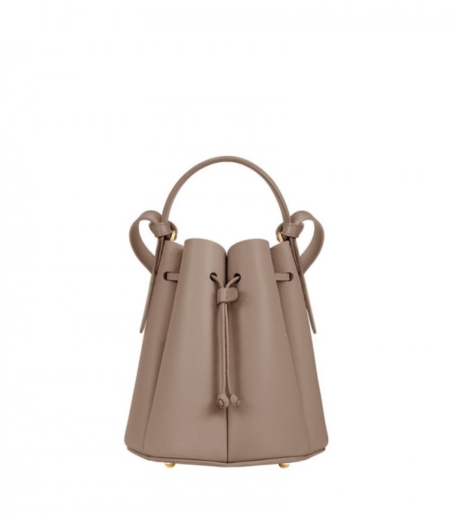 Women's Polene Numero Huit Mini - Textured Taupe