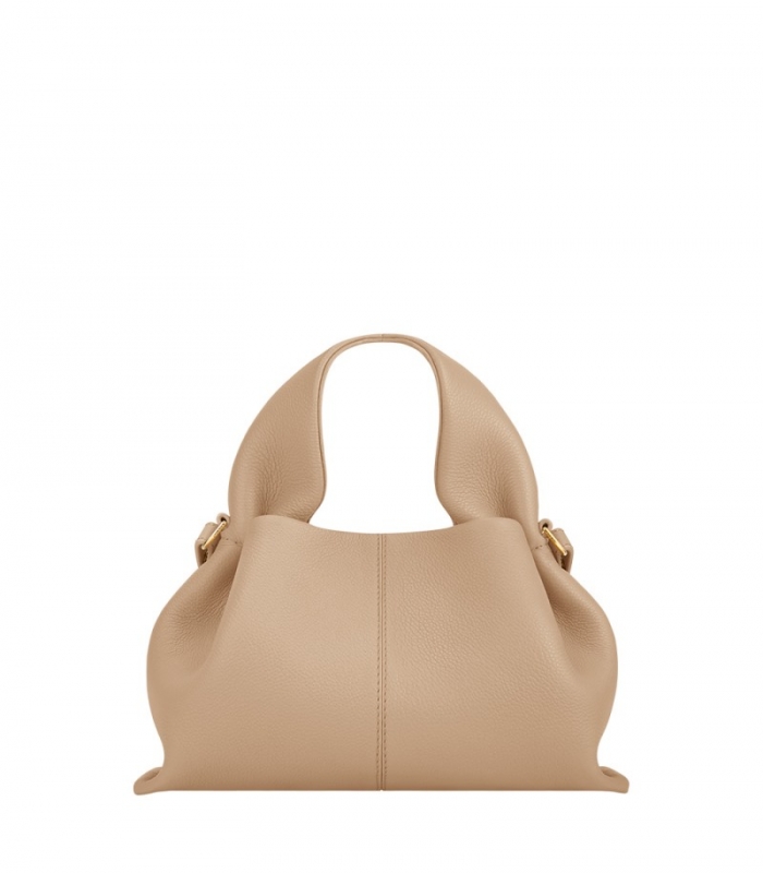 Women's Polene Numero Neuf Mini - Textured Beige