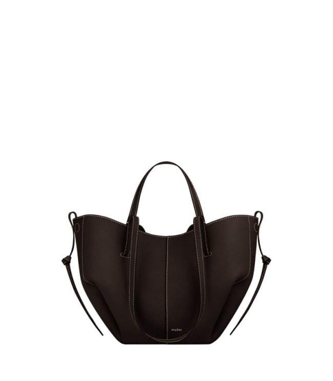 Women's Polene Cyme Mini - Textured Ebony