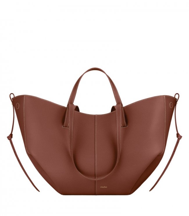 Women's Polene Cyme - Textured Cognac
