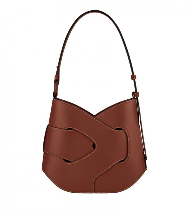 Women's Polene Nodde Hobo - Smooth Cognac
