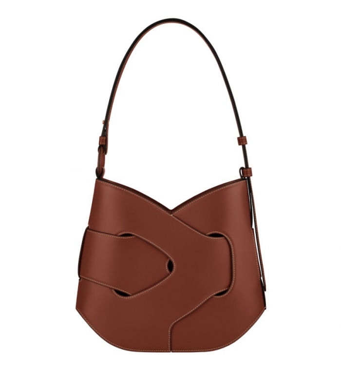 Women's Polene Nodde Hobo - Smooth Cognac