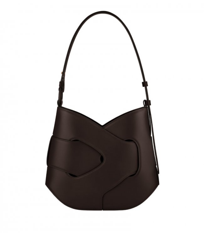 Women's Polene Nodde Hobo - Smooth Ebony