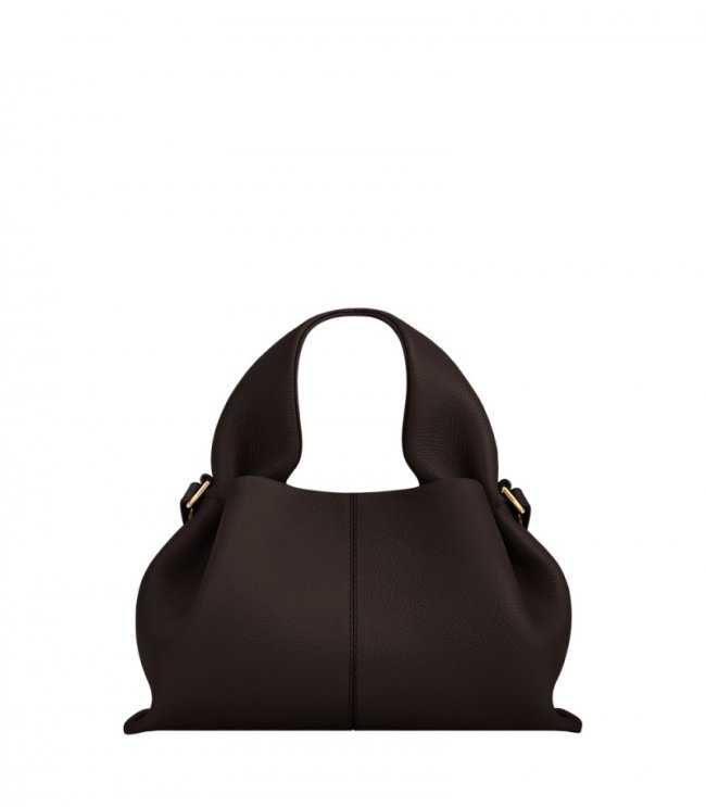 Women's Polene Numero Neuf Mini - Textured Ebony