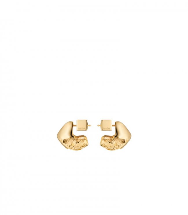 Women's Polene Eroz Stud - 24 carat gold gilded?