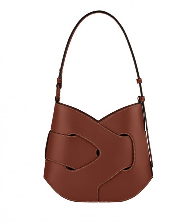 Women's Polene Nodde Hobo - Smooth Cognac