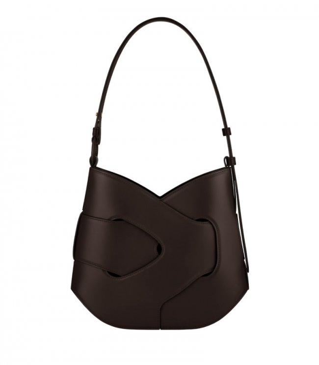 Women's Polene Nodde Hobo - Smooth Ebony
