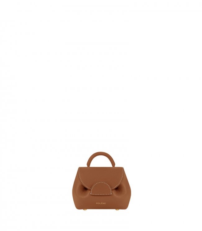 Women's Polene Numero Un Micro - Textured Camel