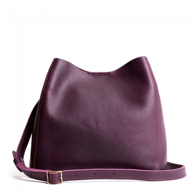 Portland Butterfly Bucket Bag - Plum Portland Butterfly Bucket Bag - Plum