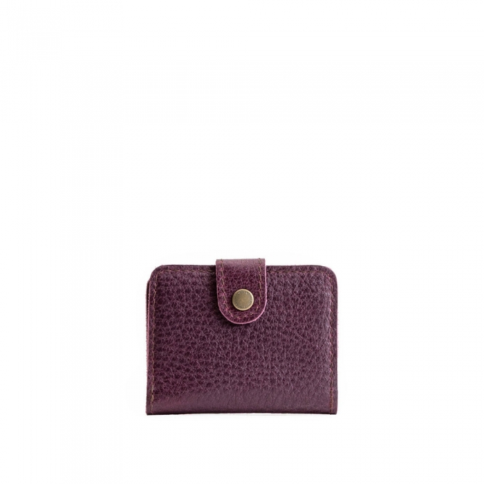 Portland Mini Bifold Wallet - Plum