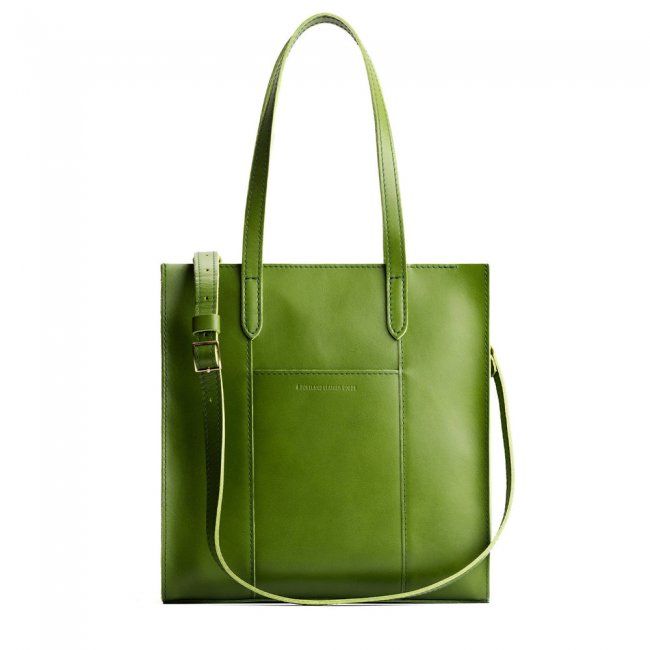 Portland Large Lola Zipper Crossbody Tote - Green Apple Portland Large Lola Zipper Crossbody Tote - Green Apple