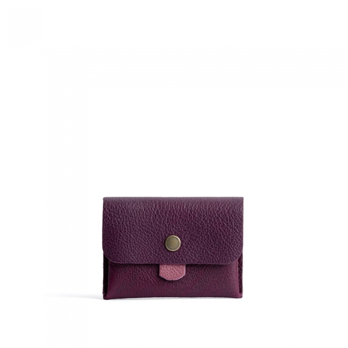 Portland Euro Wallet - Plum
