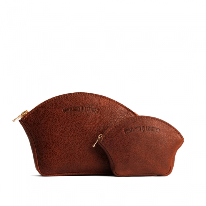 Portland Seashell Pouch - Nutmeg