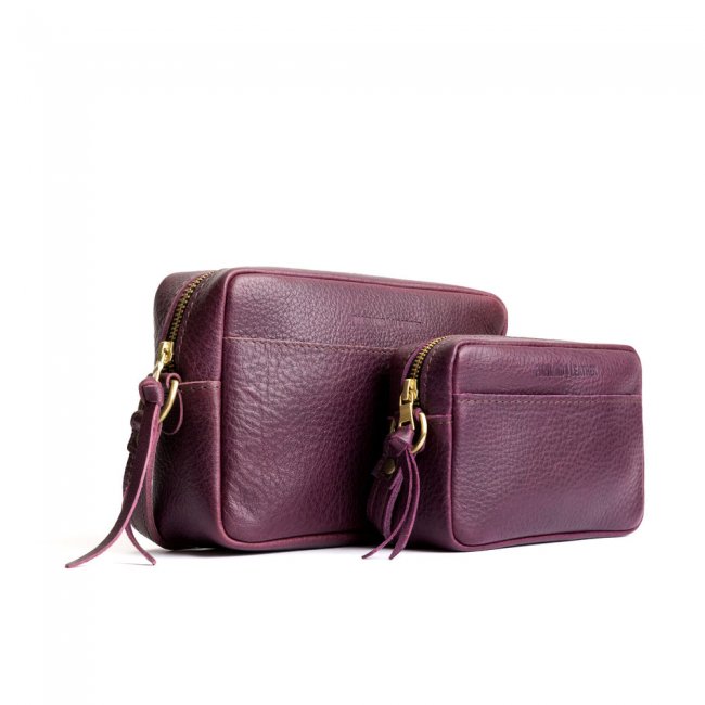 Portland Camera Bag Purse - Plum