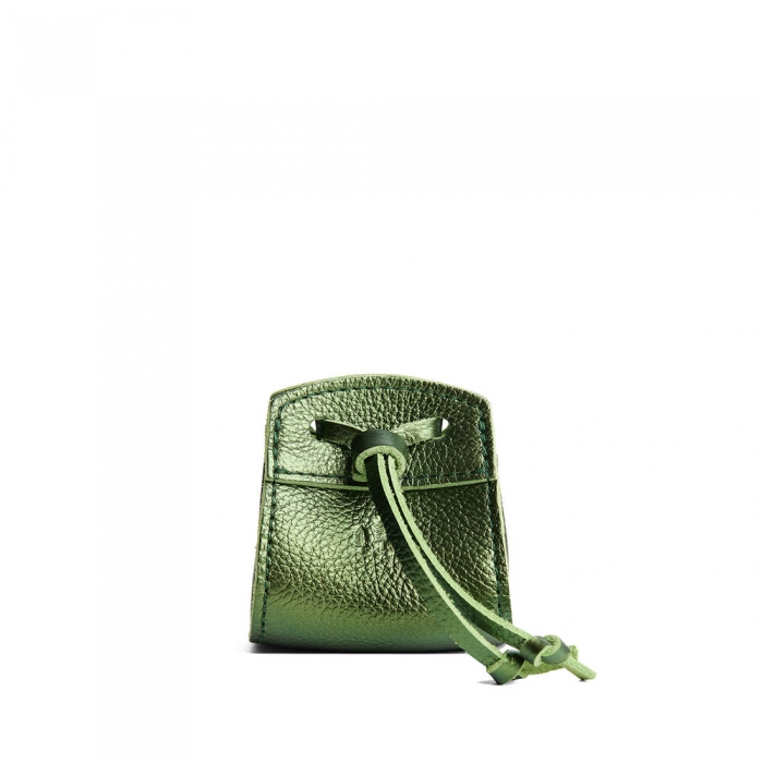 Portland Pixie Pouch - Metallic Greench