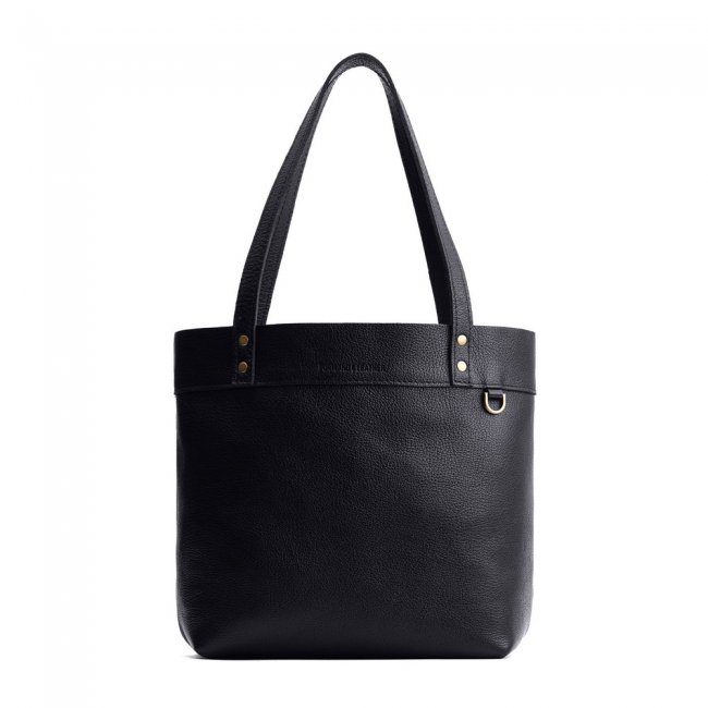 Portland Montana Tote - Pebbled black