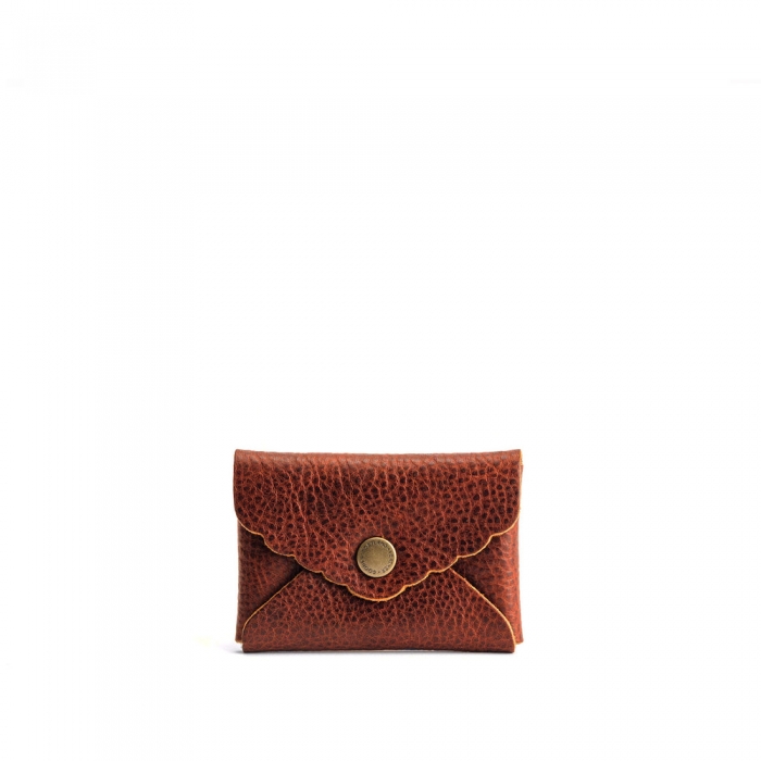 Portland Mini Daisy Wallet - Nutmeg
