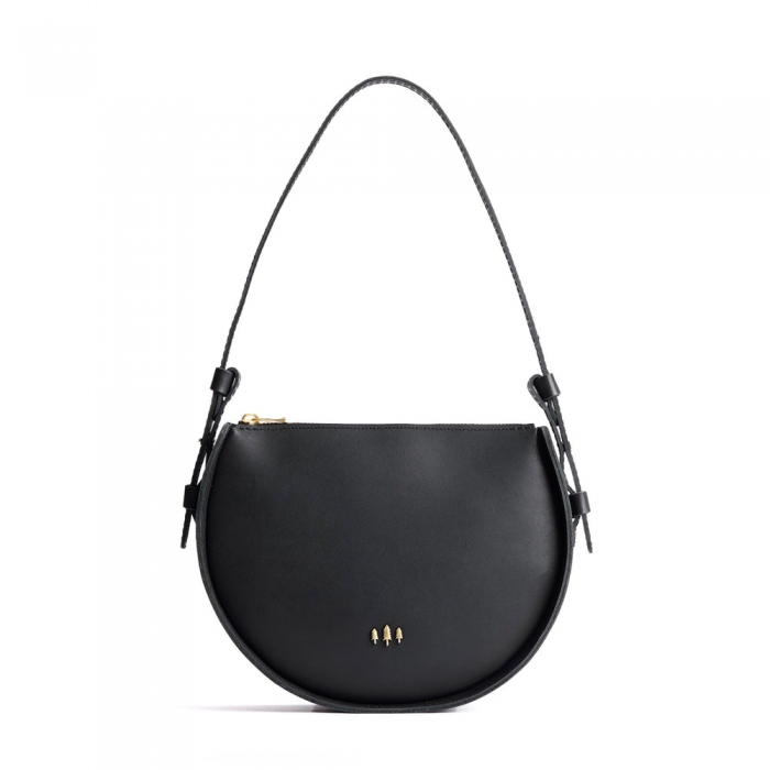 Portland Moon Shot Shoulder Bag - Black