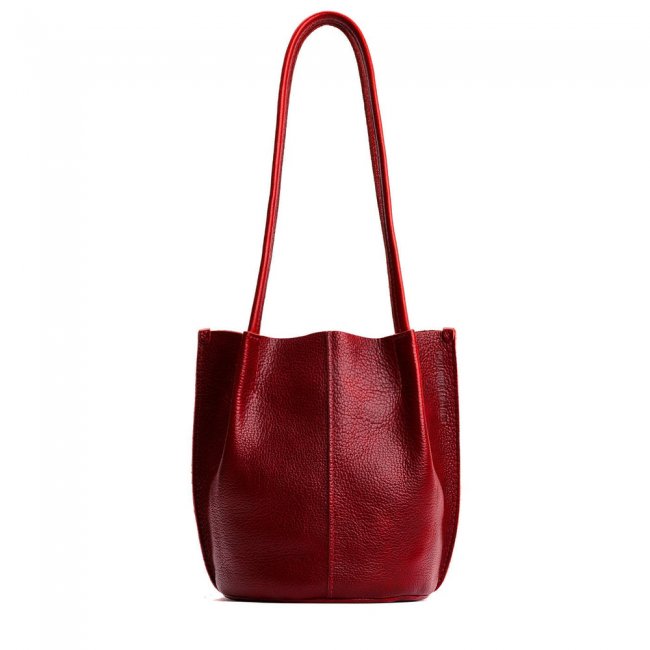 Portland Devan Bucket Tote - Chili Red Portland Devan Bucket Tote - Chili Red