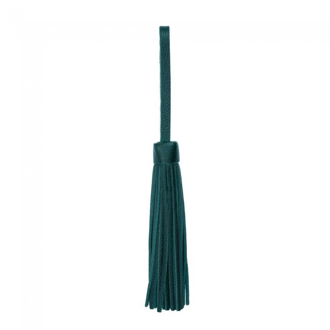 Portland Leather Tassel - Forest Green