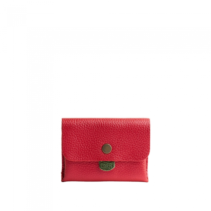 Portland Euro Wallet - Reba Red
