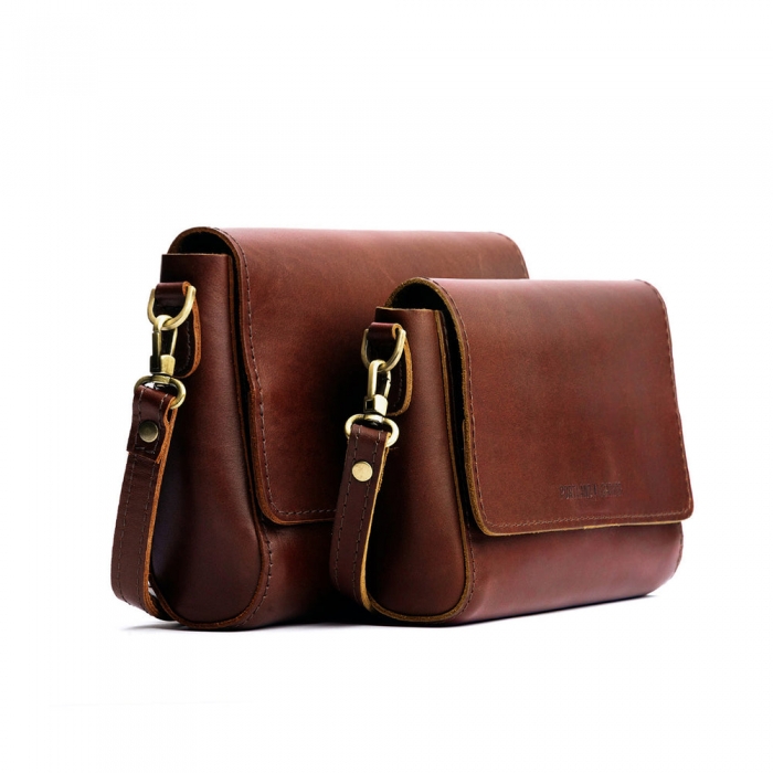 Portland Metro Crossbody - Cognac