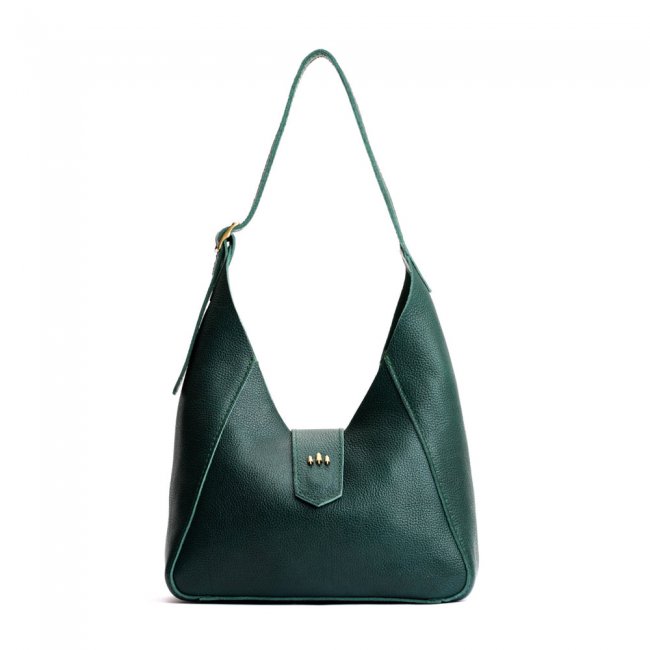 Portland Flora Shoulder Bag - Forest Green