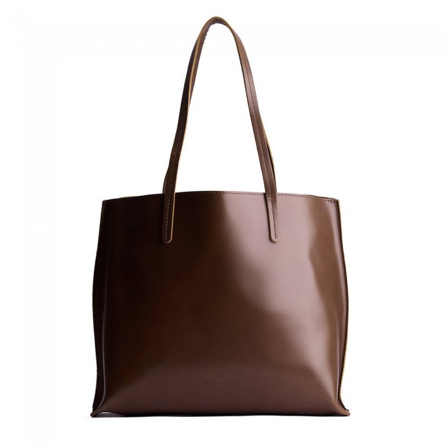 Portland August Tote - Chocolate Brown