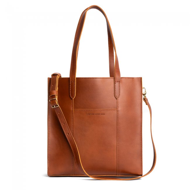 Portland Large Lola Zipper Crossbody Tote - Honey