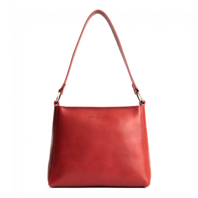 Portland Triangle Shoulder Bag - Ruby Portland Triangle Shoulder Bag - Ruby