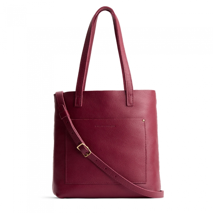 Portland Crossbody Tote - Rhubarb