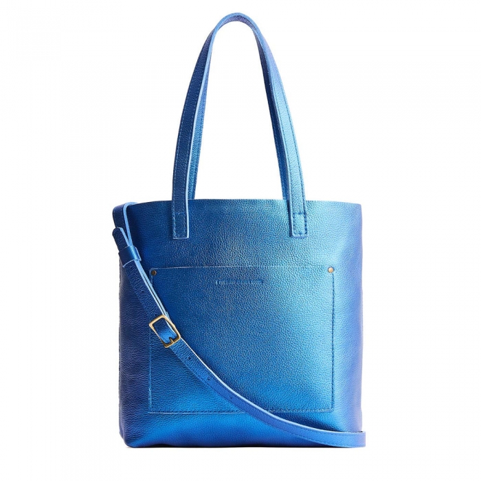 Portland Crossbody Tote - Comet Blue
